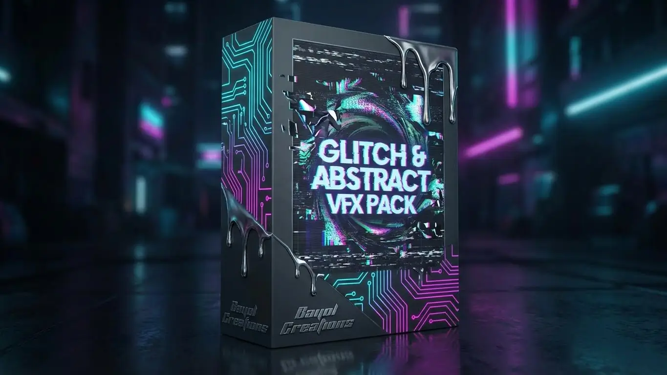Glitch & Abstract Power Pack – High Energy Cinematic Effects