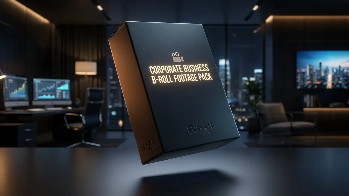 Corporate Business B-Roll – Office & Technology Stock Footage