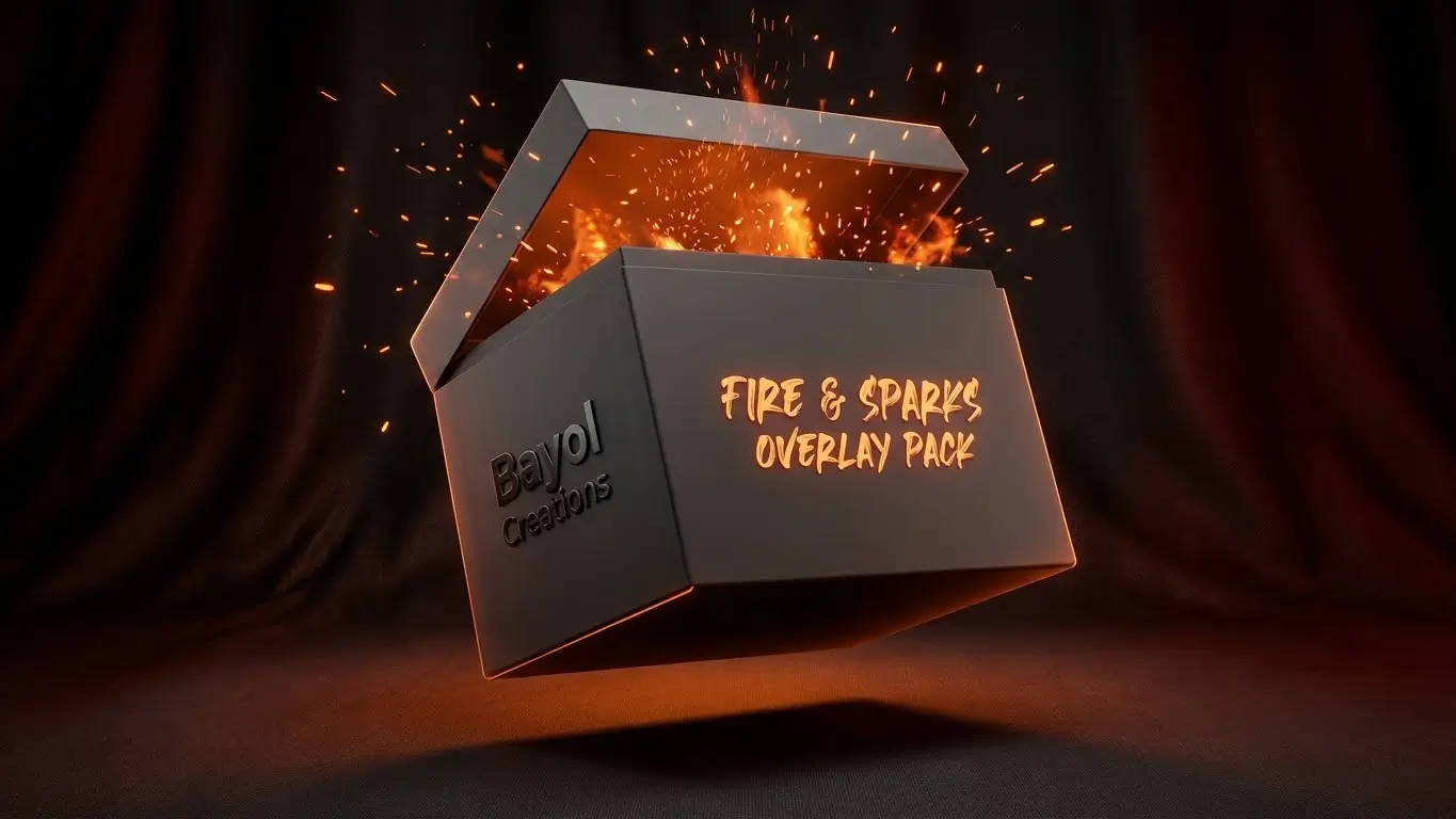 Fire & Sparks – Action Energy Cinematic Overlays